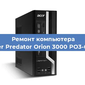 Замена материнской платы на компьютере Acer Predator Orion 3000 PO3-620 в Ростове-на-Дону